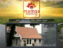 Tablet Screenshot of mamsa.nl